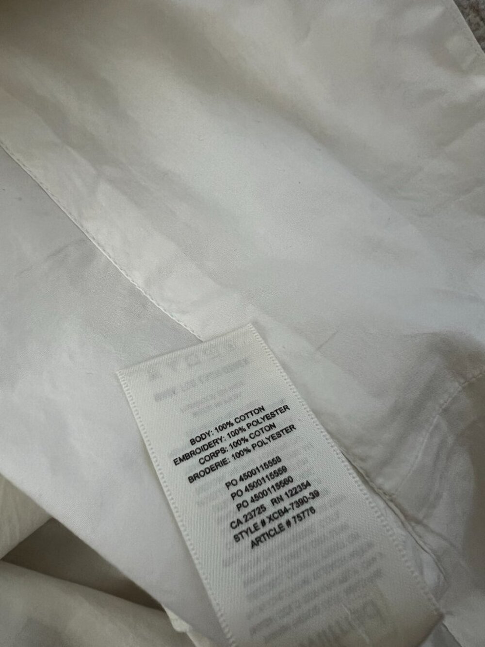 NWT Aritzia Wilfred La Boheme Palo Santo Boho Cotton Maxi Skirt 2 - Picture 11 of 11